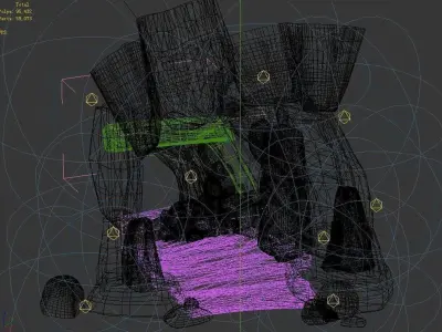 Dwarven Mine Entrance 23 3D model