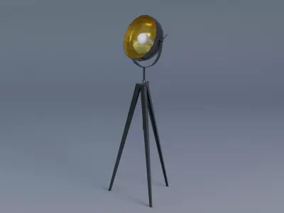 Floor Lamps Low-poly 3D model purchase