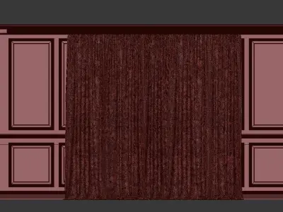Curtain Set 266 3D model