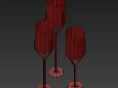 Arborescence CVL Luminaires Floor Lamp 3D model