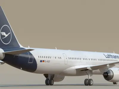  Lufthansa Airbus a321 SC 