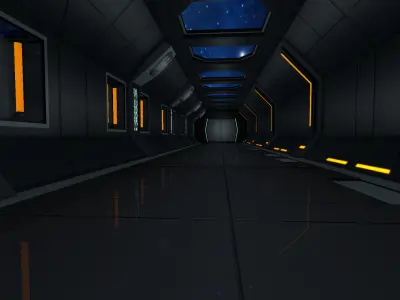 interior Corridor 3D model