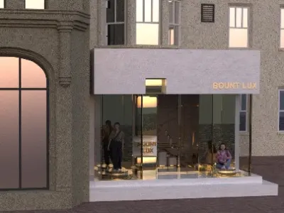 clothing store 3D model buy