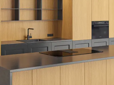 Kitchen 42 Free 3D model