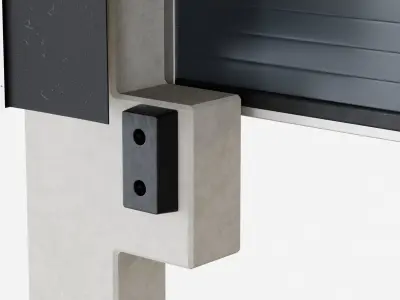 Hoermann Loading Gate 3D model