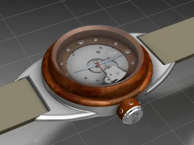 Wrist Watch Free 3D model