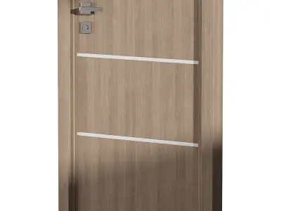 MODERN INTERIOR DOOR 12 3D model