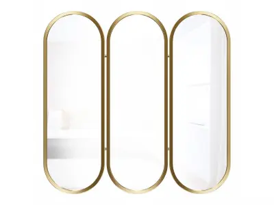 Mirror in a metal frame GZ-M1068 3D model