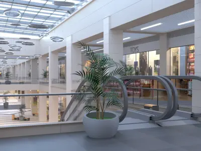  Shopping Mall interior 