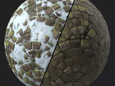 Pavement Materials 34- By Sbsar Pbr 4k Seamless Texture