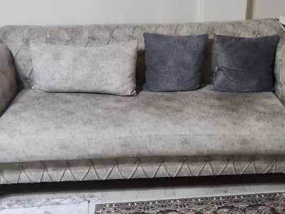 upholstered sofa 3D model