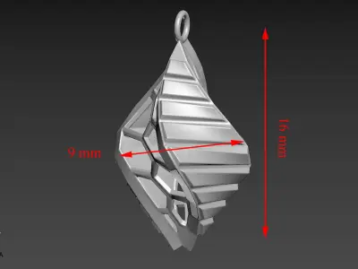 Pendant 064 3D print model
