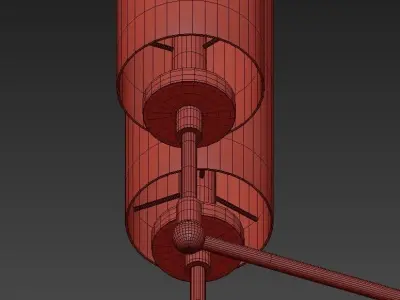 Ziyi Light Chandelier 3D model