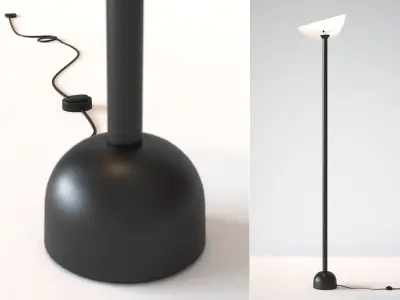 Courrier Floor Lamp 3D model