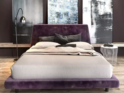 Bonaldo Joe Ego bed 3D model