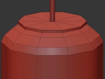 Bianca Dimmable Pendant 3D model