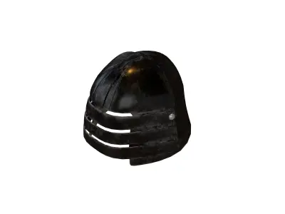 War Helmet V2 006 Low-poly 3D model