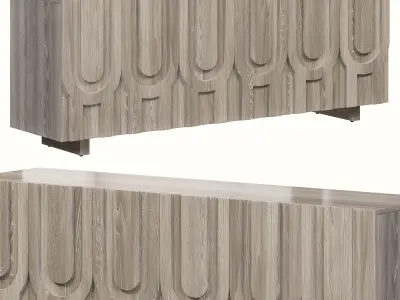 Rivka Media Console  3D model