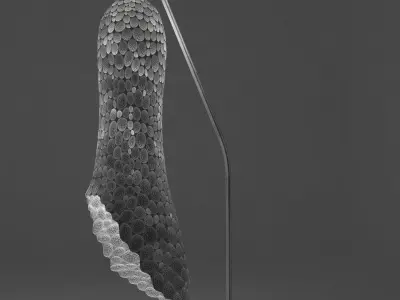 Parametric Floor lamp Free 3D model
