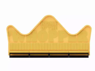 Home of the Whopper Crown 2025 3D model