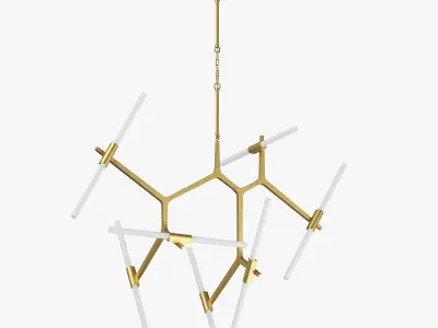 74214x Struttura Lightstar Chandelier 3D model