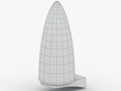 1478 - Bra Lamp Low-poly 3D model