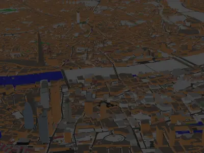 London UK Free 3D model