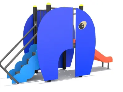Mini Playground Low-poly 3D model get