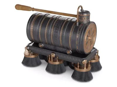 Street Sweeper 3D model