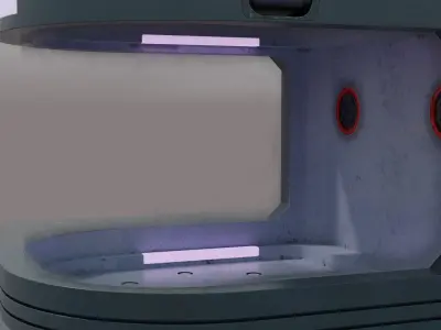 Organic Sample Container 3D model