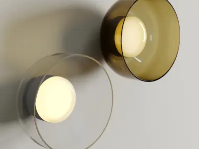 Collection wall lamp 3D Model Pack