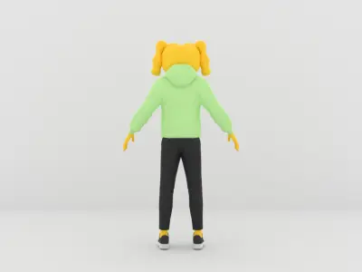 Andy 3D Character 3D model