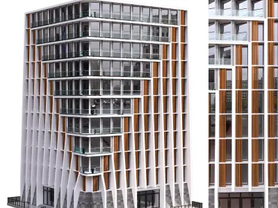 RESIDENTIAL BUILDING NO10 A 3D model