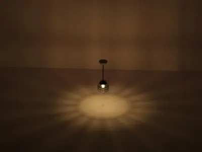 Design Rope Lamp Free 3D model