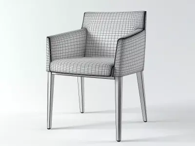 William Armchair 3D model