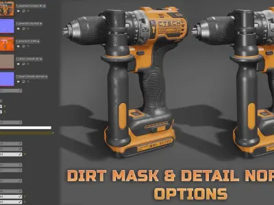 Power Tools Pack Low-poly 3D model