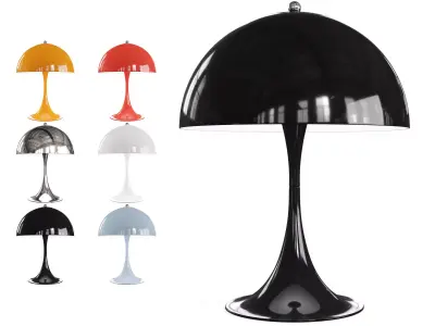 Panthella Mini table lamp 3D model