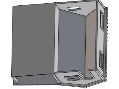 Ranch Animal Shed Free 3D print model