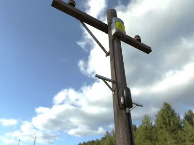 Rural Environment Pack Low-poly 3D model