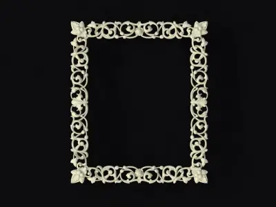mirror 3D model 2