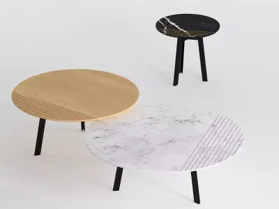 Groove Tables 3D model