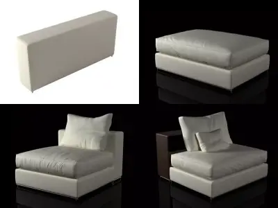 Groundpiece Sofa 3D model