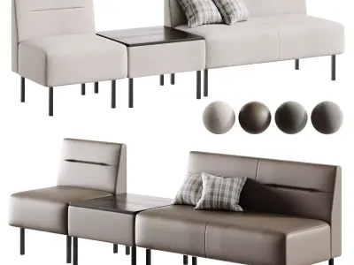Modular Sange Sofa 2 3D model