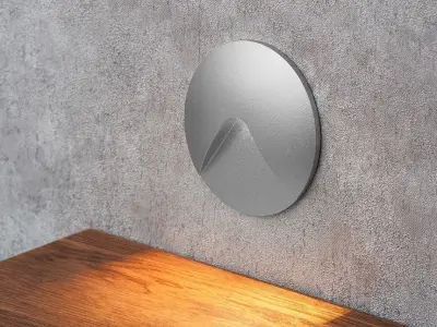 IT-750-Alum Alum Round Step Light LED Stair Light Integrator Free 3D model