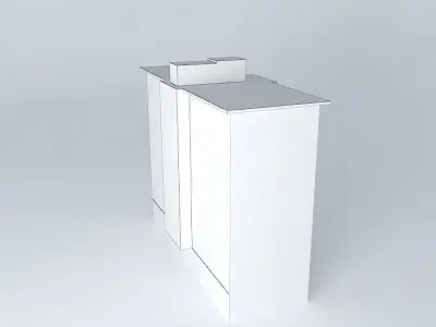 Block floors 2 Free 3D model