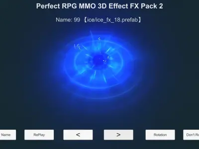 Perfect RPG MMO 3D Effect VFX Pack 2 Low-poly 3D model