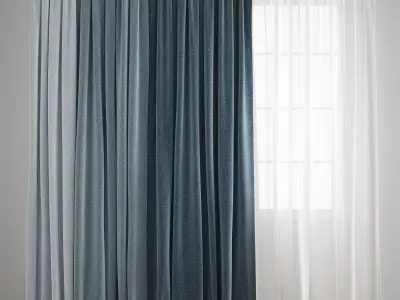 Curtain 377 3D model