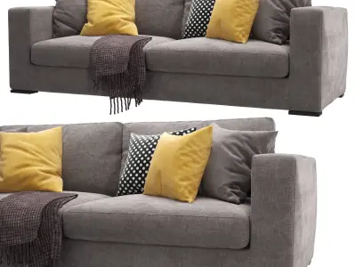 Jesse - Alfred Sofa 3D model