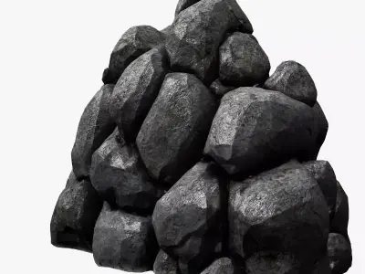 Stone Pile 3D model