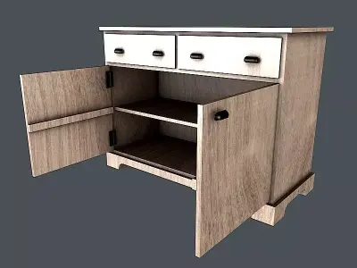 Bedroom cabinet 20 3D model